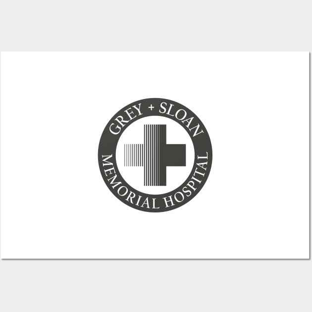 Grey & Sloan Memorial Hospital Logo Wall Art by tvshirts